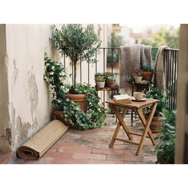 Кафяви градински столове в комплект 2 бр. Tacoma – Garden Pleasure-image-1