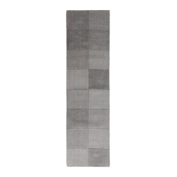 Vlněný běhoun Flair Rugs Sqaures Jon, 60 x 230 cm