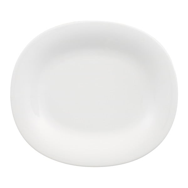 Бяла порцеланова десертна чиния Villeroy & Boch New Cottage, 23 x 19 cm - Villeroy&Boch