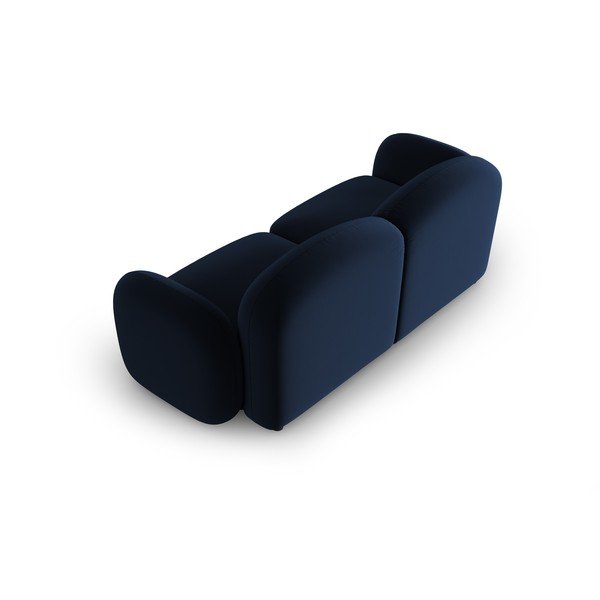 Син кадифен диван 194 cm Blair - Micadoni Home-image-4