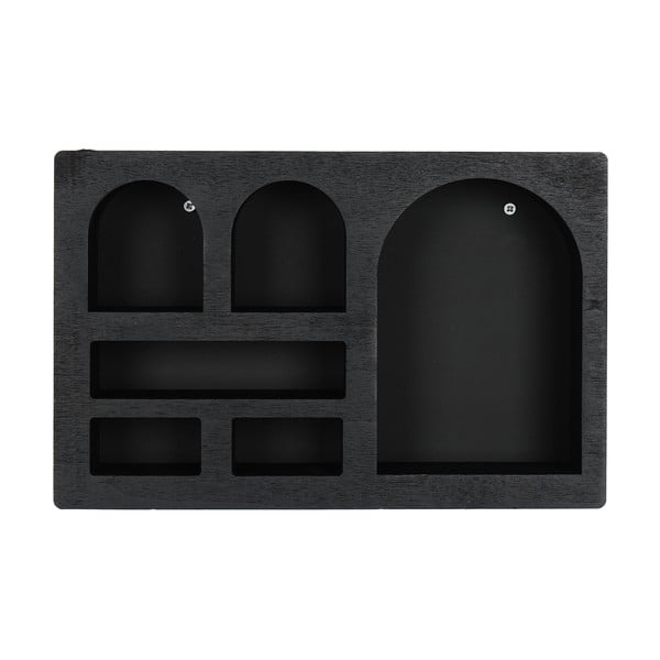 Черен двуетажен рафт 35 cm Cry - Kalune Design