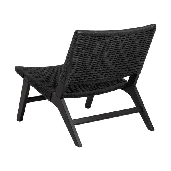 Черно кресло тъкано Carson – Actona-image-3