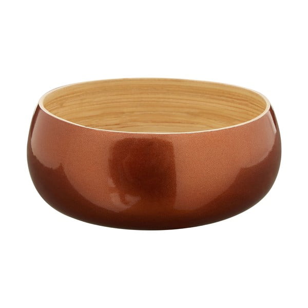 Bambusová miska v barvě růžového zlata Premier Housewares, ⌀ 20 cm