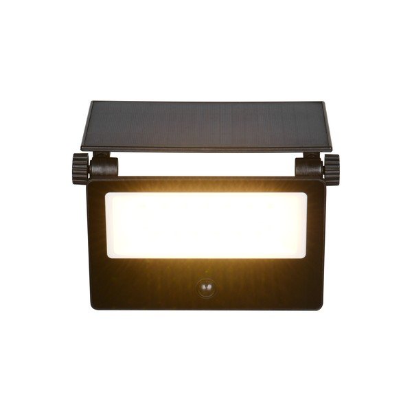 LED стенно външно осветително тяло със сензор за движение със соларен панел (височина 17,5 cm) Moura – Reality-image-1
