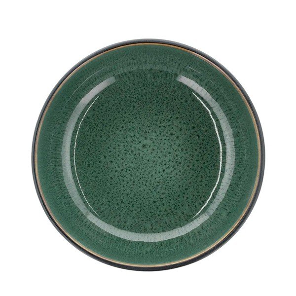 Зелена/черна глинена купичка за рамен 1,2 l Gastro Green/Black – Bitz-image-1