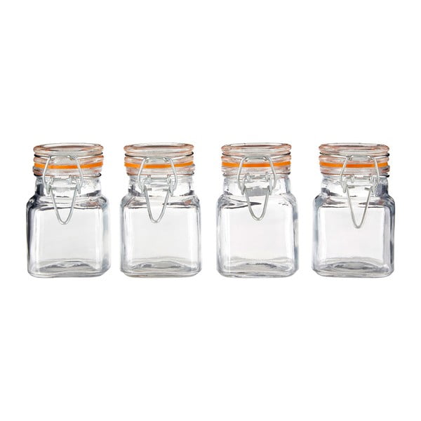 Комплект от 4 стъклени съда за подправки , 90 ml - Premier Housewares