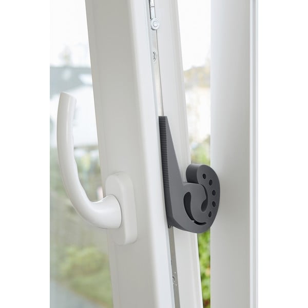 Тъмно сив ограничител на вратата и прозореца Multi-STOP® - Wenko-image-1