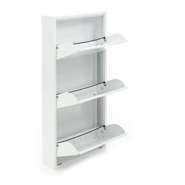 Бяла етажерка за обувки Sandy - Tomasucci-image-1