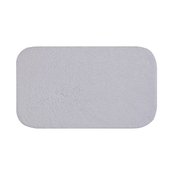 Бяла постелка за баня Confetti Bathmats Organic 1500, 50 x 85 cm - Foutastic