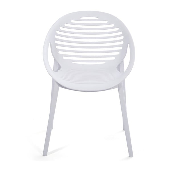 Комплект от 4 бели стола за хранене Jaanna и маса от естествен цвят Marienlist - Bonami Essentials-image-4