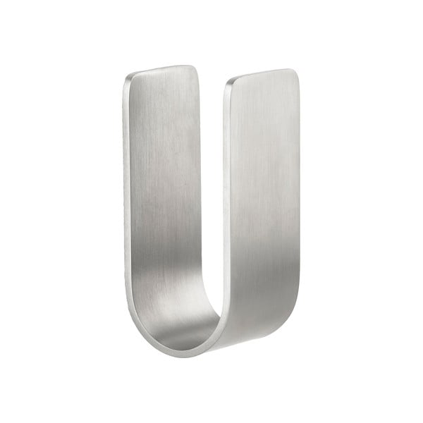 Стенна метална кука в матово сребрист цвят Ume – Zone