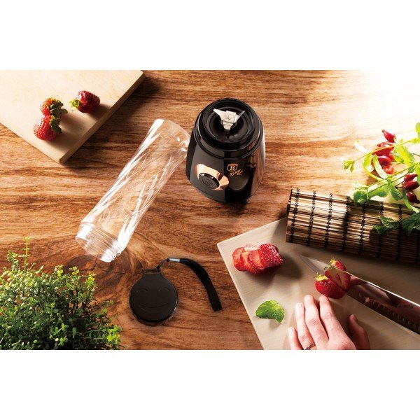 Черен блендер за смути Black Rose Collection - BerlingerHaus-image-1