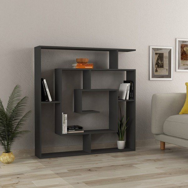Антрацитна етажерка Антрацит Maze - Decortie-image-1