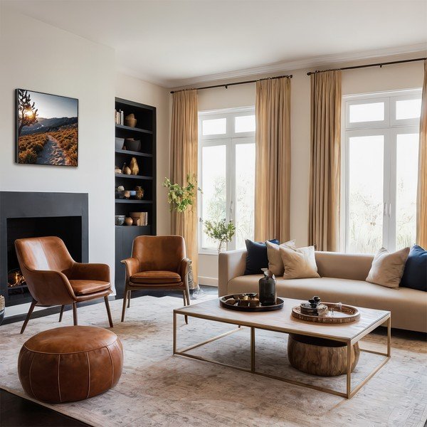 Картина 50x50 cm Mountain Path – knor-image-1