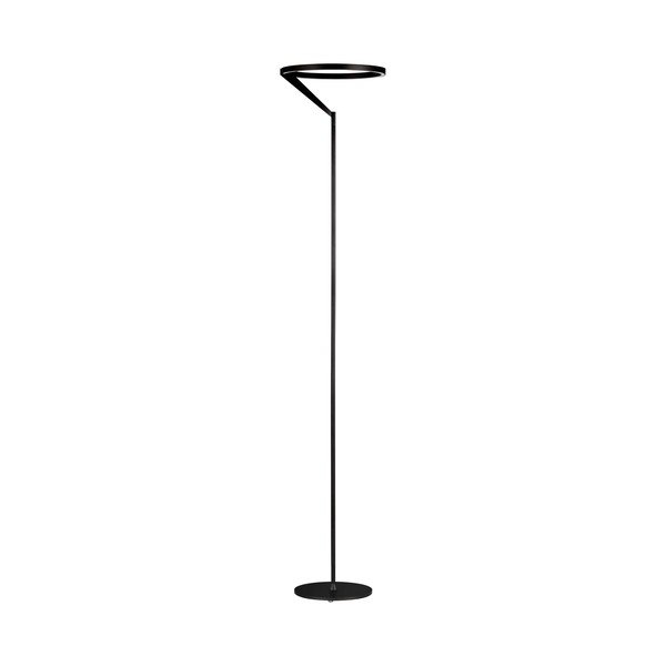 Матово черно алуминиева LED затъмняваща се подова лампа (височина 168 cm) Tilia – Nova Luce