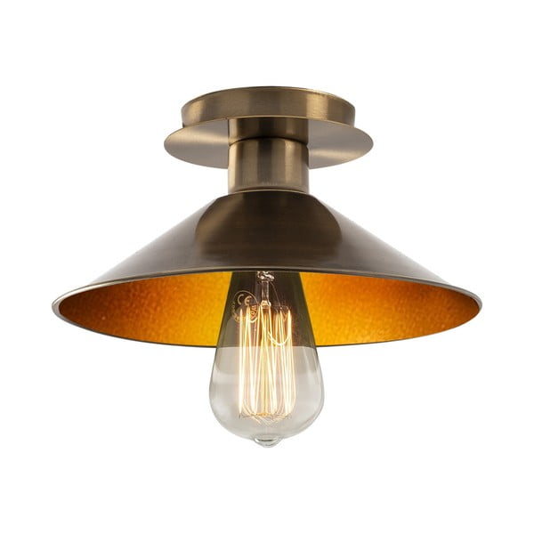 Осветително тяло за таван в бронзов цвят с метален абажур ø 24 cm Berceste – Opviq lights-image-2