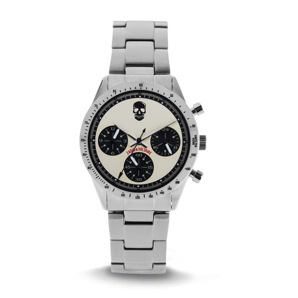 Dámské hodinky stříbrné barvy Zadig & Voltaire Traverse