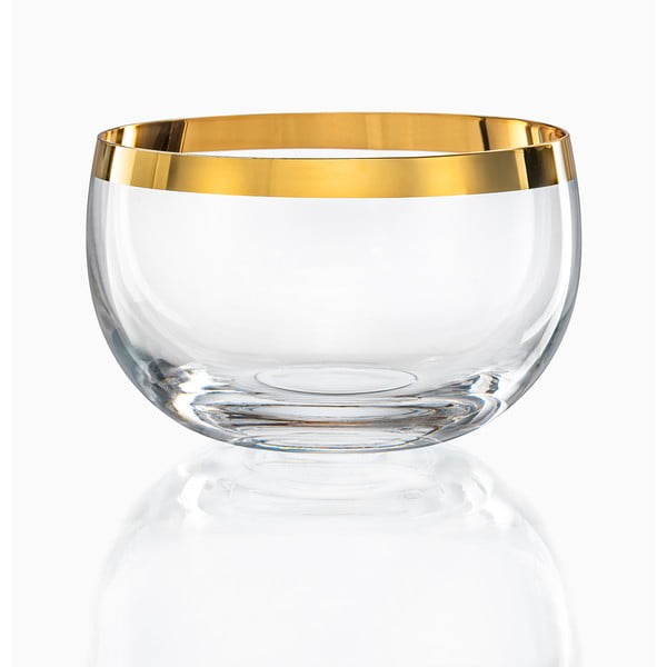 Комплект от 6 стъклени чаши, ø 12,2 cm Golden Celebration - Crystalex