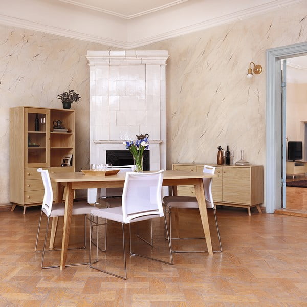 Сгъваема маса за хранене Kensal - Woodman-image-1