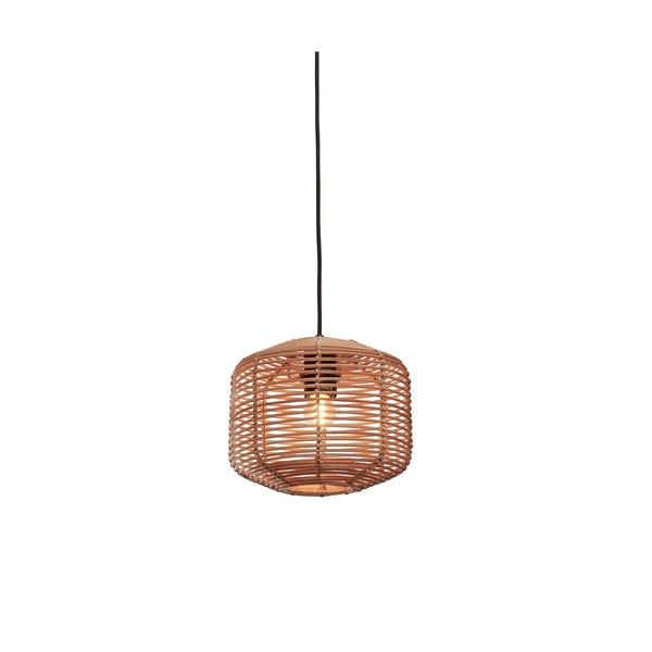 Висяща лампа с абажур от ратан в естествен цвят ø 25 cm Tanami - Good&Mojo
