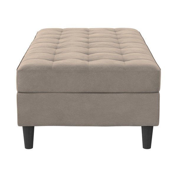 Сива кадифена табуретка Presley – Støraa-image-3