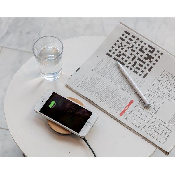 Изключително бамбуково безжично зарядно устройство - XD Design-image-1