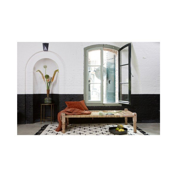 Béžový bavlněný koberec BePureHome More, 170 x 240 cm-image-1