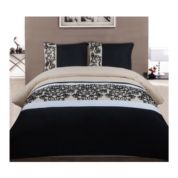 Спално бельо за двойно легло от микрофибър Pure Satto, 200 x 200 cm - Muller Textiels