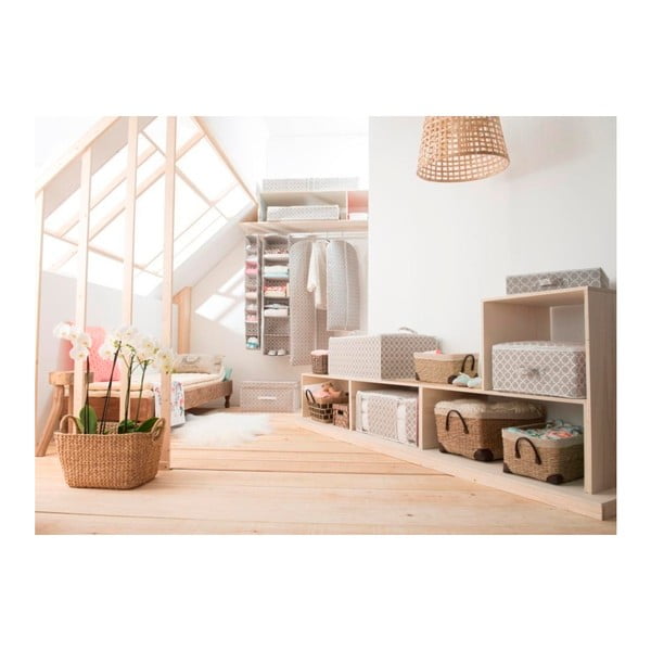 Бежов висящ органайзер с 9 отделения , ширина 15 см Madison - Compactor-image-3