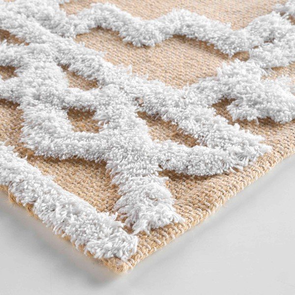 Бежов килим със смес от юта 60x90 cm Medine – douceur d'intérieur-image-3