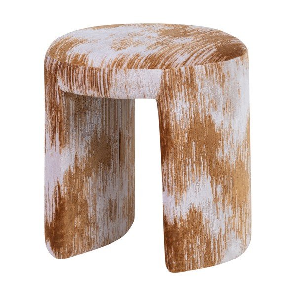 Кафяв тапициран стол Charlie – WOOOD-image-2