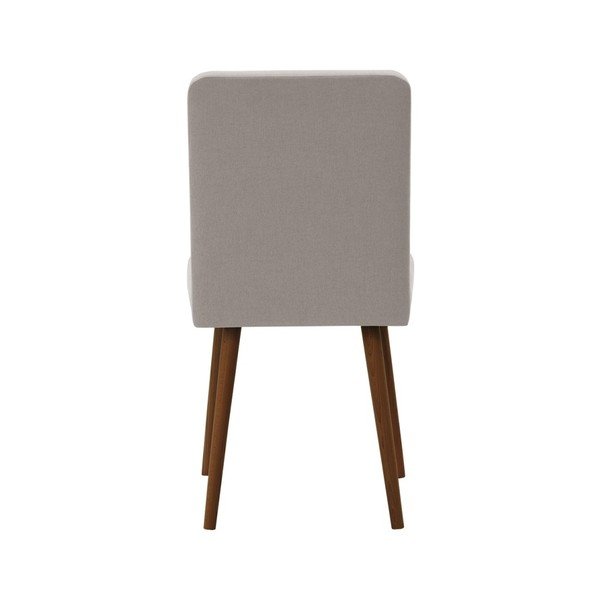 Сиво-кафяв стол с тъмнокафяви букови крака Аромат Fragnance - Ted Lapidus Maison-image-1