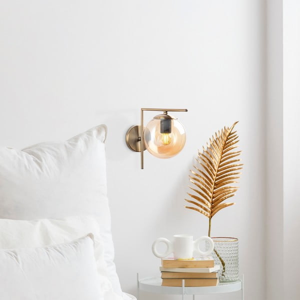 Стенна лампа в златисто ø 15 cm Antique – Opviq lights-image-2