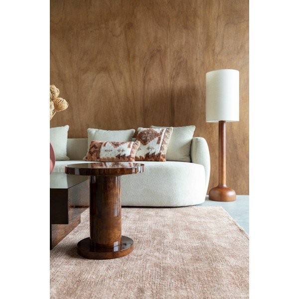 Кръгла странична масичка от декор от орех ø 46 cm Quinn – Dutchbone-image-3