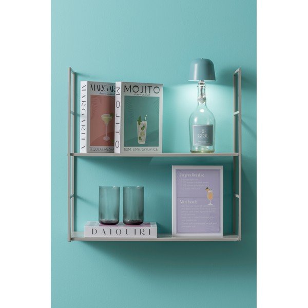 Бяло-зелена декоративна хартиена кутия за съхранение 18x4x25 cm Mojito – PT LIVING-image-3