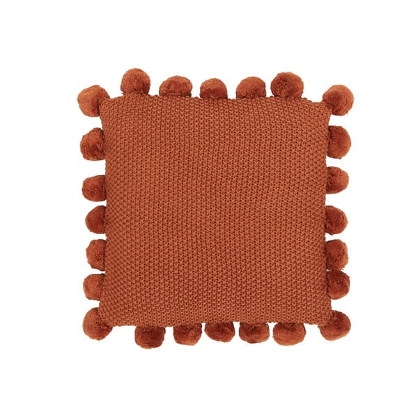 Оранжева памучна декоративна калъфка за възглавница , 40 x 40 cm Molly - Westwing Collection