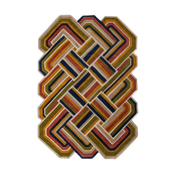 Ръчно изработен вълнен килим 160x230 cm Lattice Shaped  – Flair Rugs