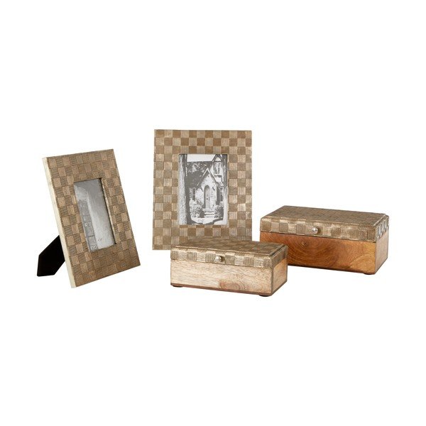 Дървена рамка в златист цвят 23x28 cm Bowerbird - Premier Housewares-image-3