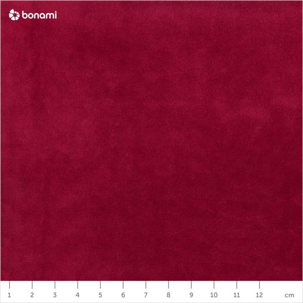 Червен диван с кадифено покритие , 160 cm Florence - Cosmopolitan Design-image-1