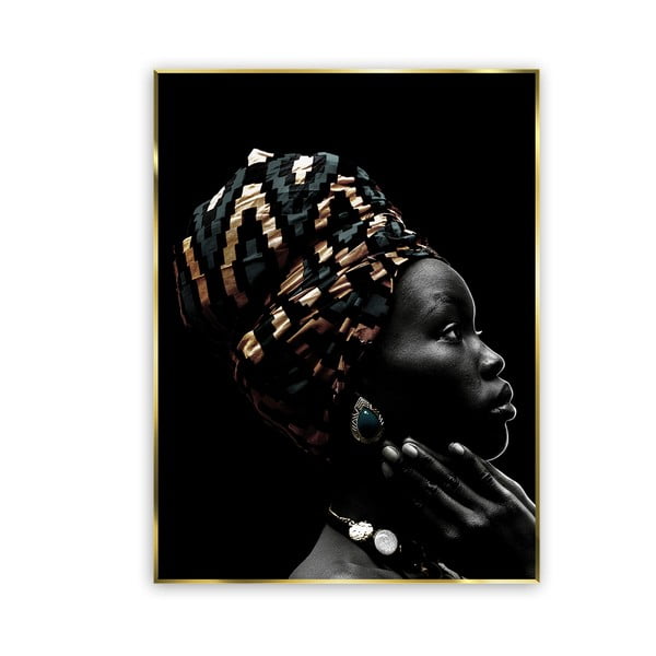 Картина "Африканско бижу", 121 x 81 cm - Styler