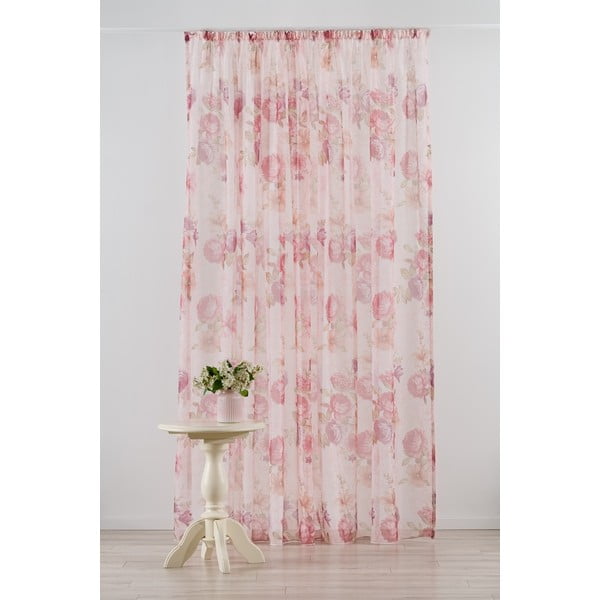 Розова завеса 300x245 cm Angel - Mendola Fabrics