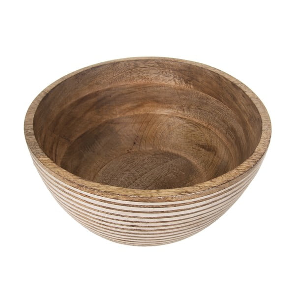Дървена купа в естествен цвят ø 24 cm Mango - Orion-image-2