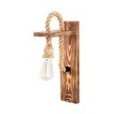 Стенна лампа в естествен цвят Erebos – Opviq lights