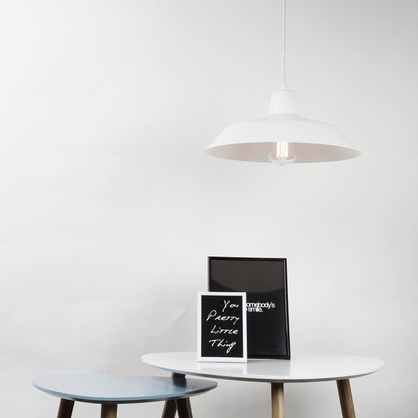 Bílé stropní svítidlo Bulb Attack Cinco-image-1