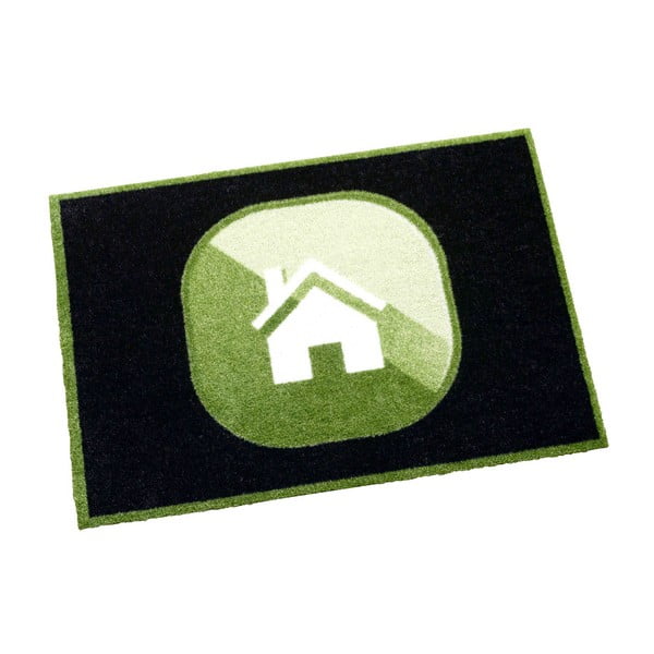 Zeleno-černý koberec Zala Living Home, 50x70 cm