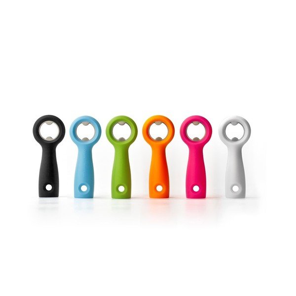 Černý otvírák Qualy&CO Bottle Opener-image-1