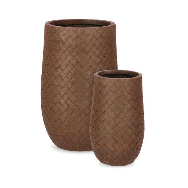 Комплект саксии 2 бр. ø 48 cm Rhombus – Bizzotto