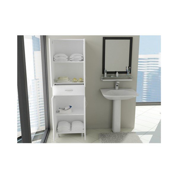 Skříň do koupelny Zambak White-image-3