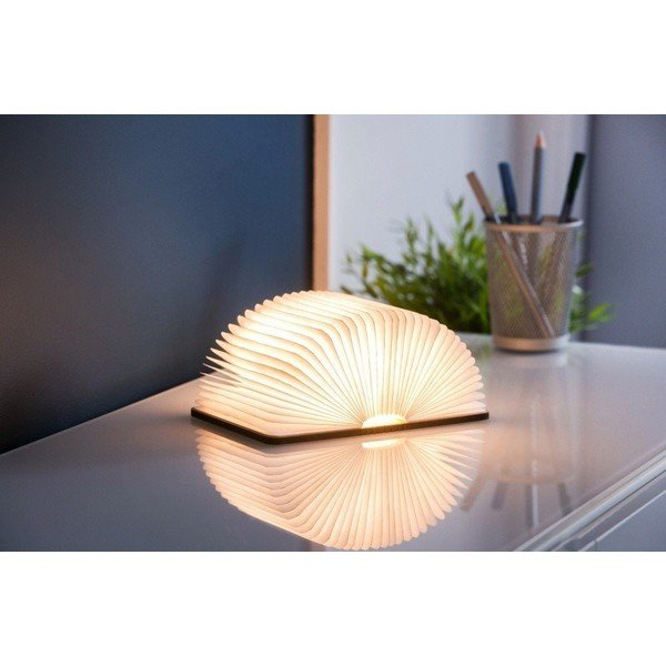 Кафява светлинна декорация с USB Booklight – Gingko-image-1