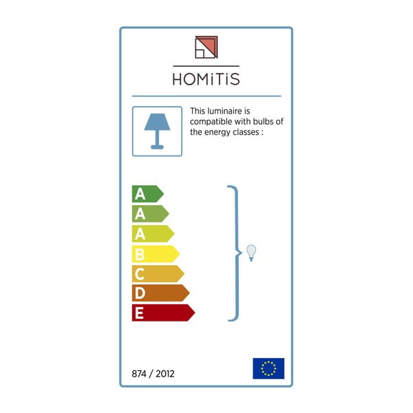 Антрацитна свободностояща лампа със светлосив абажур Кула - Homitis-image-3